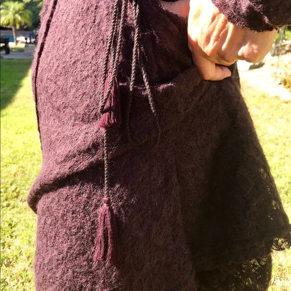 Free People Plum Snug Bug Wrap Dress XS - Picture 6 of 8